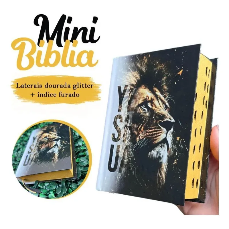 Mini Bíblia Infantil De Bolsa Com Índice Letra Pequena Arc Y