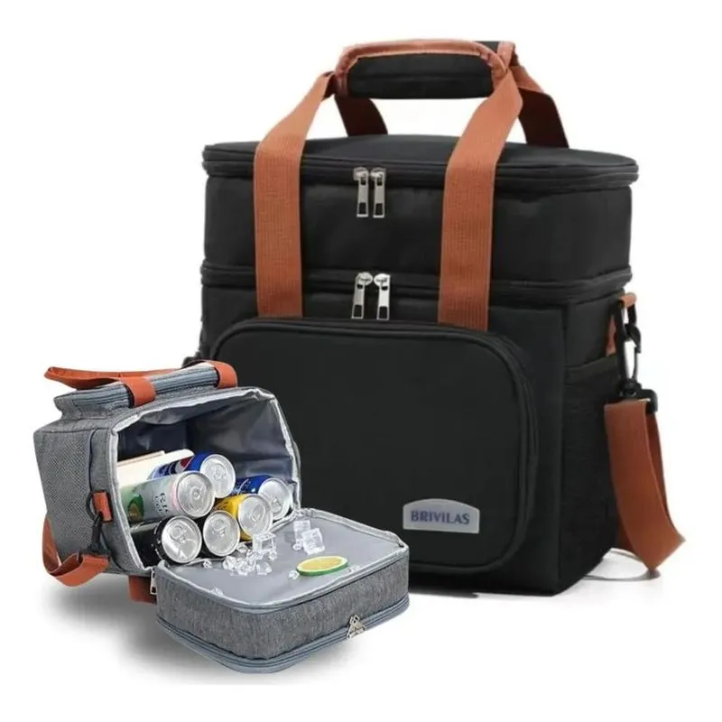 Bolsa Termica Transversal Alça De Ombro Academia Trabalho Co