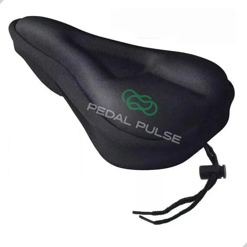 Capa Gel Banco Pedal Pulse Selim Assento Bike Almofada Forro