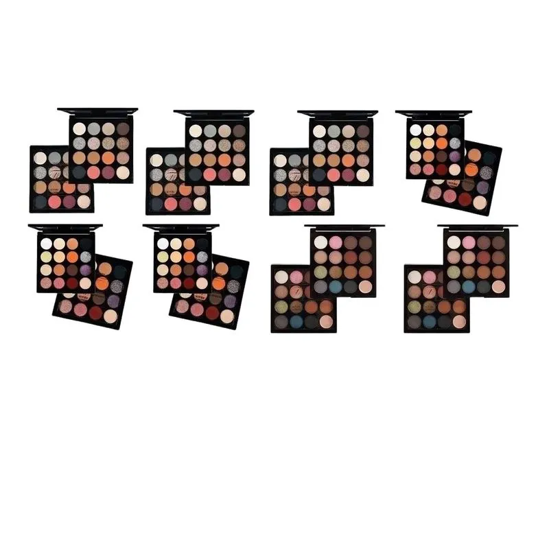Paletas De Sombra Ruby Rose Coloridas Kit 8un