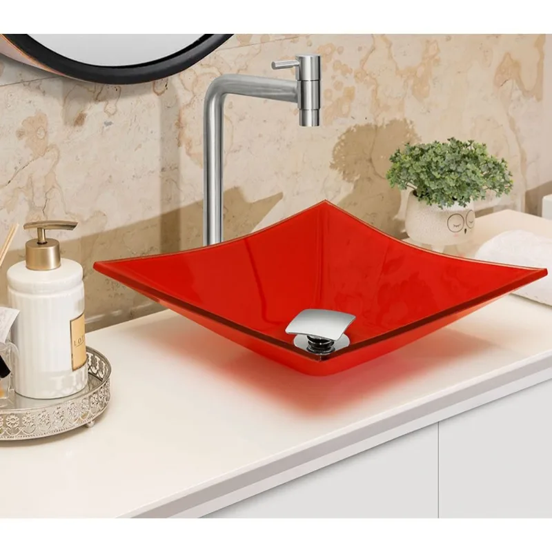 Kit Cuba Sulle Sobrepor C/ Torneira Inox e Valvula Click Cor