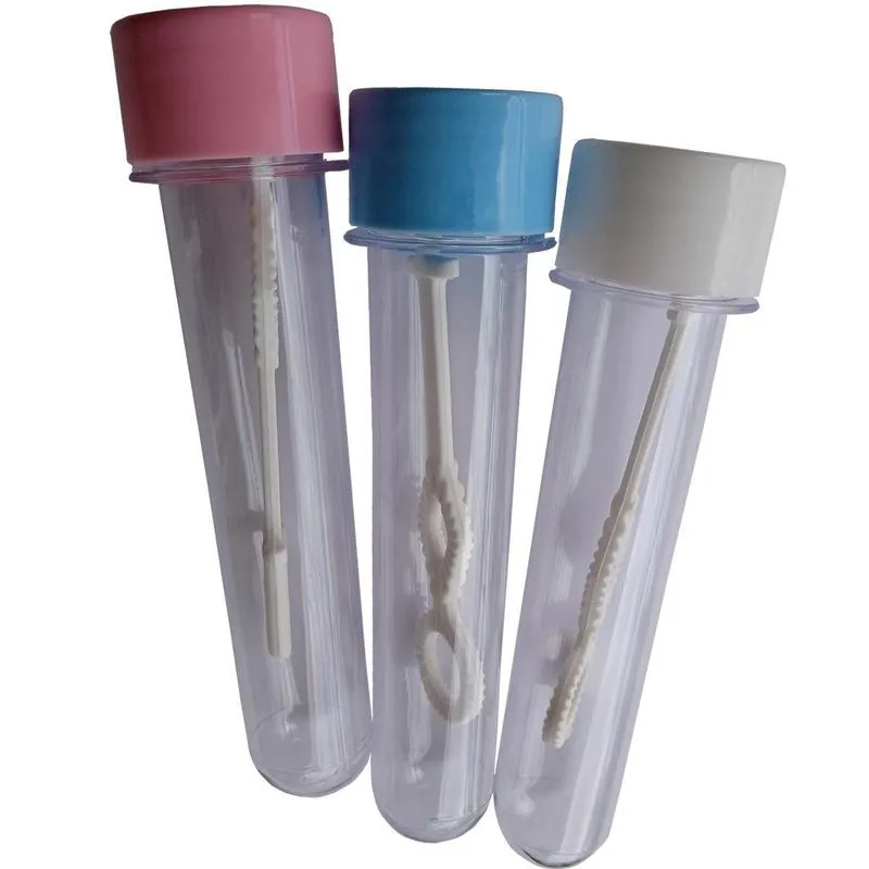 Tubete 13 Cm Com Stick De Bolha De Sabão C/50 Unids Plástico