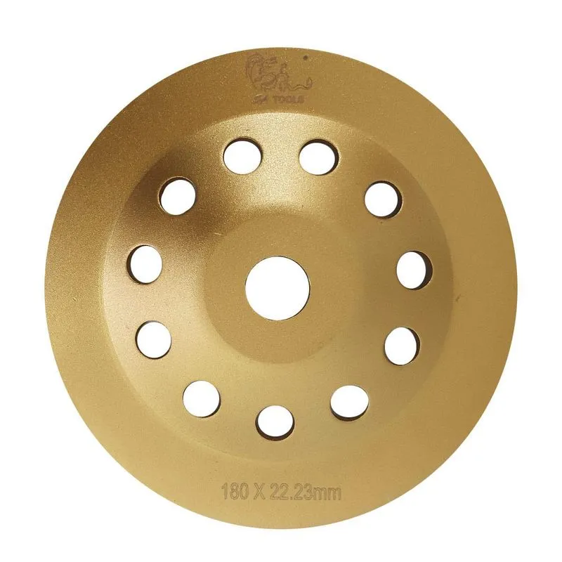 Disco Rebolo Diamantado Turbo 180mm Desbaste Esmerilhadeira