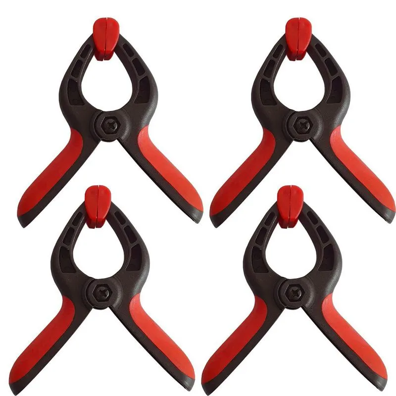 Kit 4 Grampos Sargento 9 Polegadas Para Marceneiro Nylon