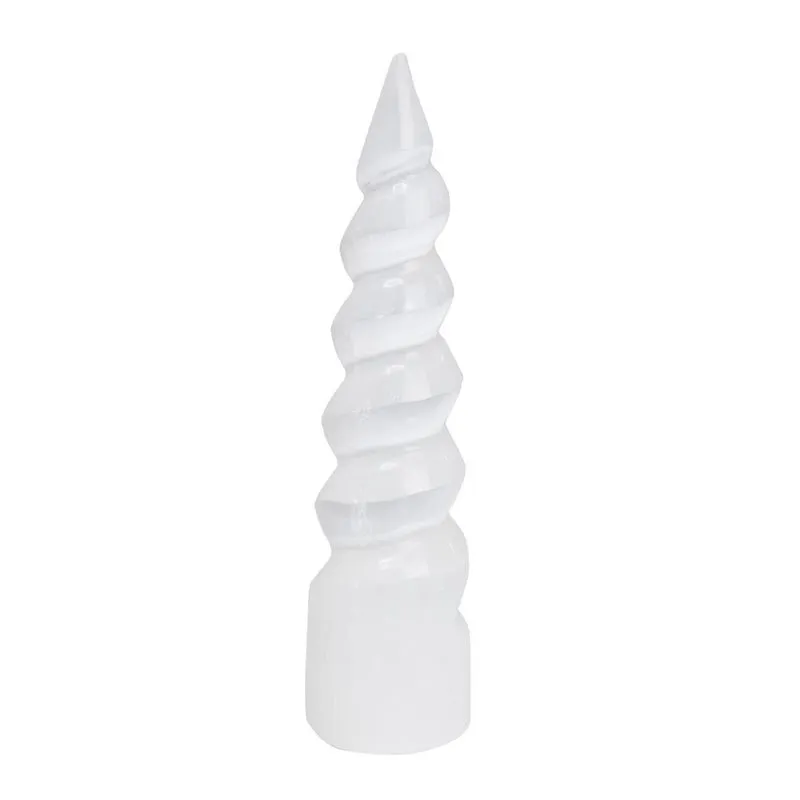 Torre De Selenita Espiral 20cm