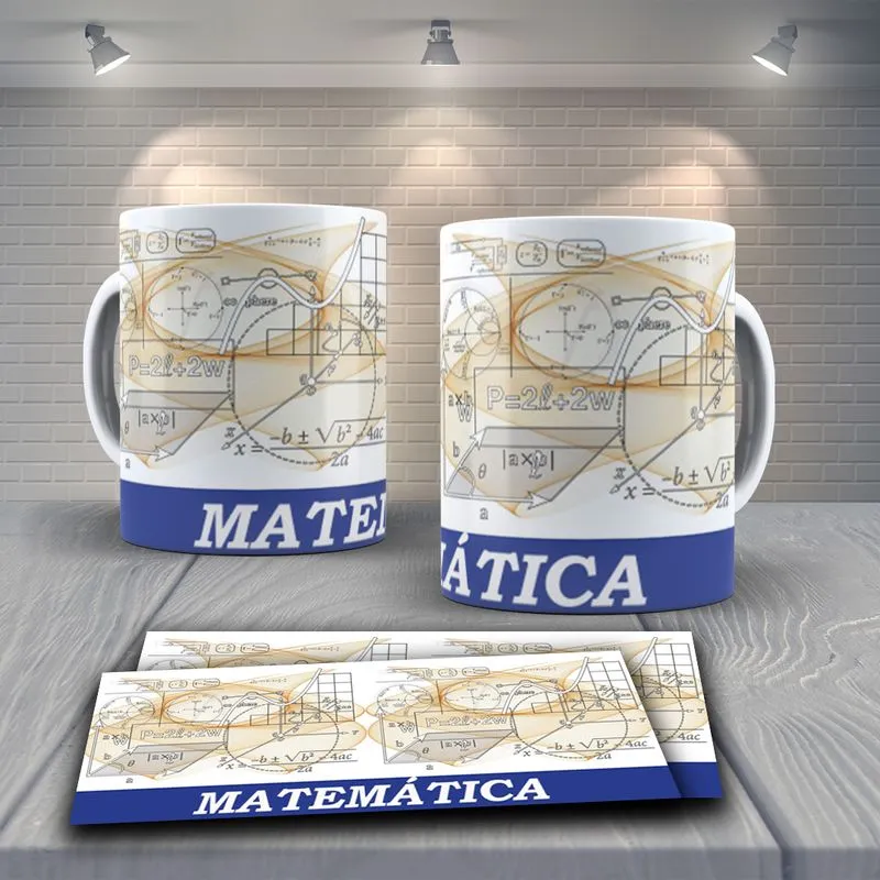 Caneca Profissões Matemático Mod 4