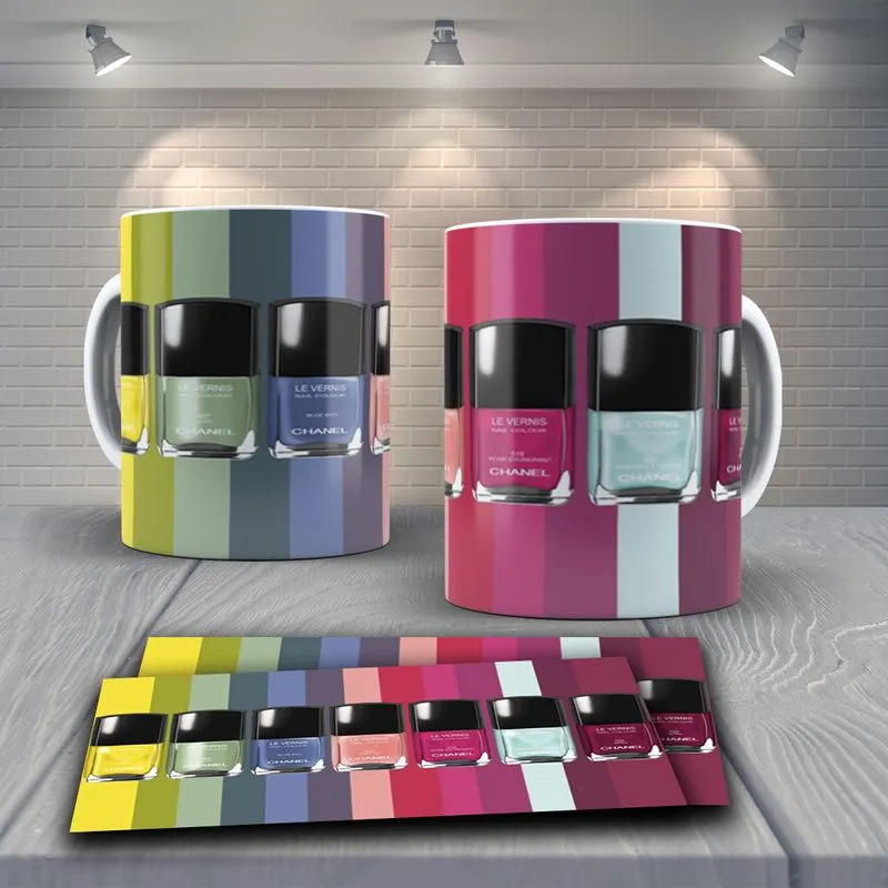 Caneca Profissões Manicure Mod 4