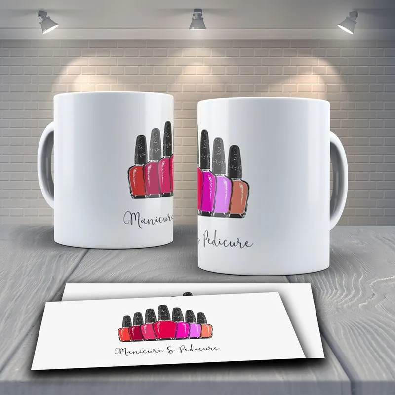 Caneca Profissões Manicure Mod 5