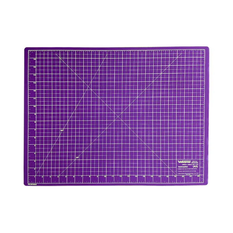 Base Para Corte De Mesa Roxa A2 60x45 Dupla Face Patchwork