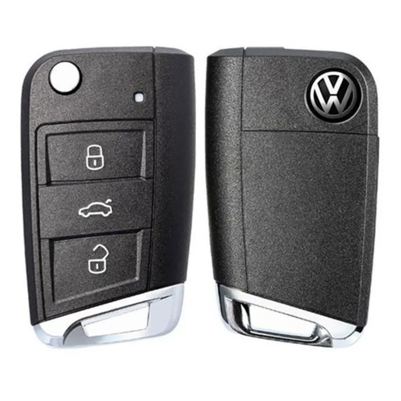 Carçaca Chave Canivete Novo Polo Golf Mk7 Virtus Volkswagen