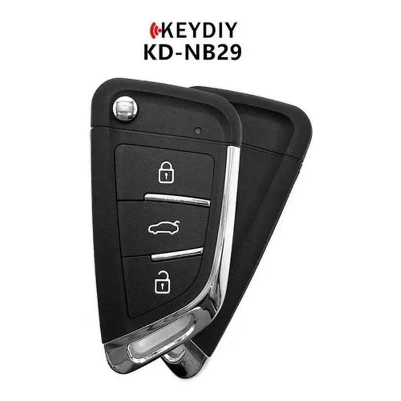 Chave Canivete Gm Ford Vw Audi Fiat Honda 3 Bot Clonadora Kd