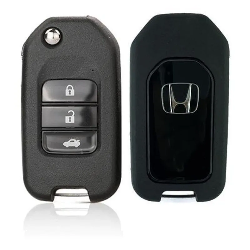 Carcaça Chave Canivete Honda Civic Crv 3 Botões Lado G