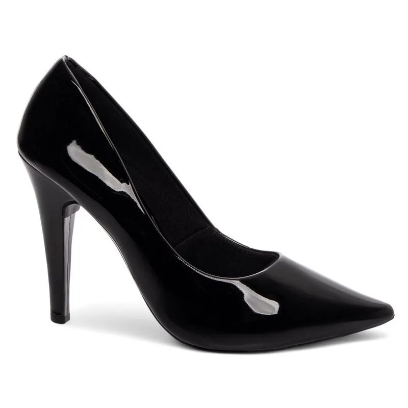 Sapato Scarpin Salto Alto Fino Numeracao Especial Tamanho Grande 11 cm emily online