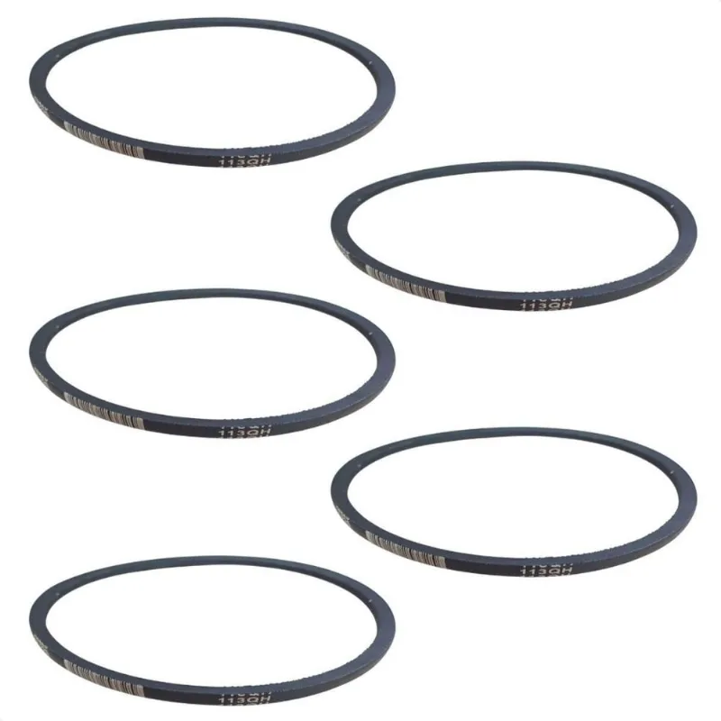 Kit 5 Correia Lavadora Brastemp Bwc09 Bws15 Bwb09 360480 V