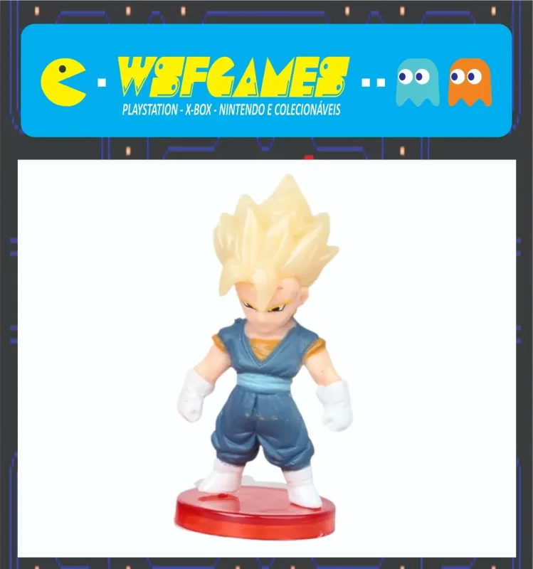 ACTION FIGURE DRAGON BALL VEGETTO SUPER SAIYAJIN 7CM - BONECOS MINIATURA - BRINQUEDO