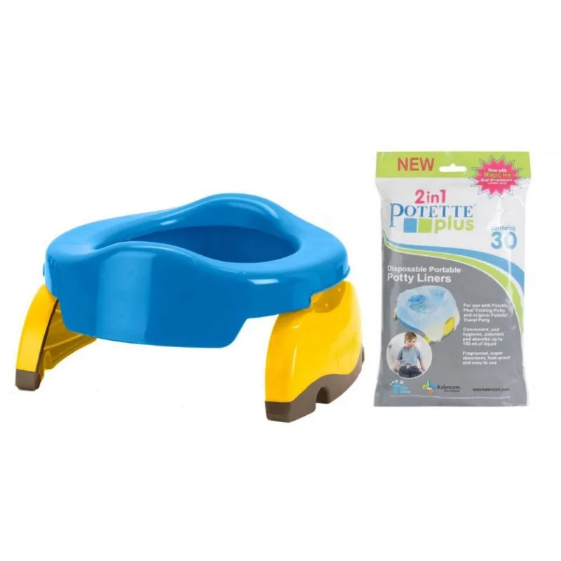 Redutor Sanitário Infantil Potette Plus + 30 Sacolinhas