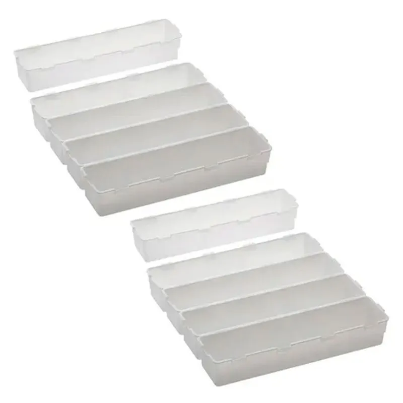 Kit 10 Organizador De Talheres Gavetas Modular