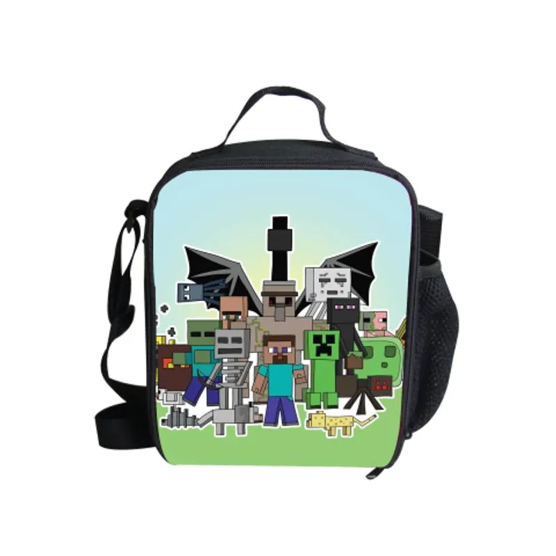 Lancheira Térmica Minecraft Modelo 1