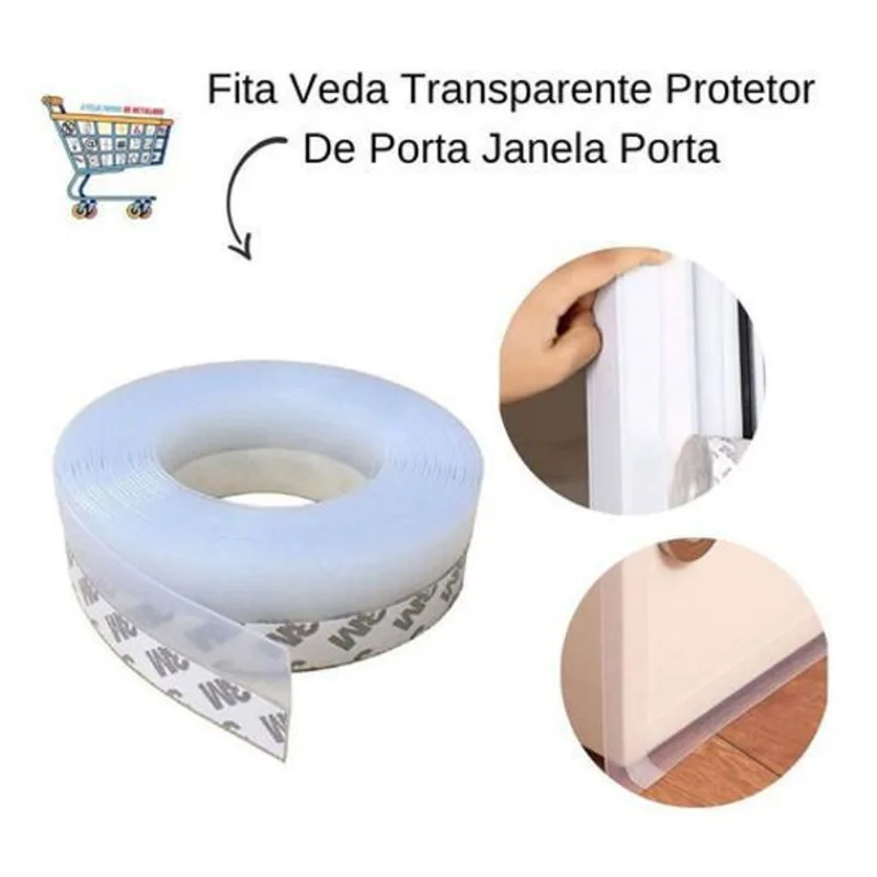 Porta Veda Fresta Porta Transparente Porta Pivotante 1mt