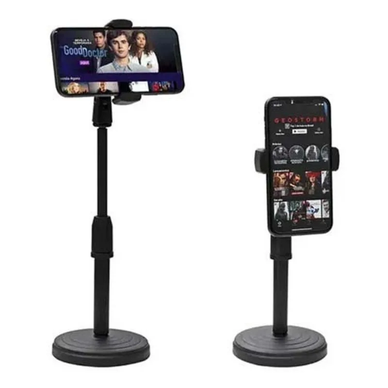 Suporte microphone stands Suporte para Celular Smartphone Tripé Mesa Portátil Selfie 360º Universal