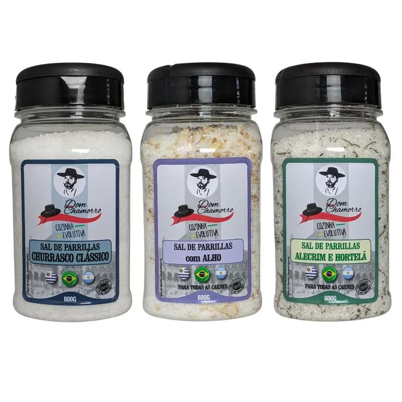 Kit Sal De Parrilla Alho E Alecrim Hortelã Kit Sal De Parrilla Alho E Alecrim Hortelã