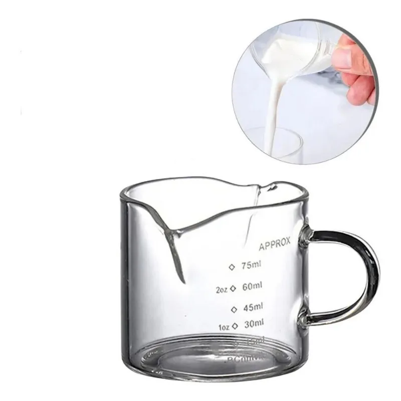 Copo Medidor Para Cafeteira Expresso Café Leite Chá Barista