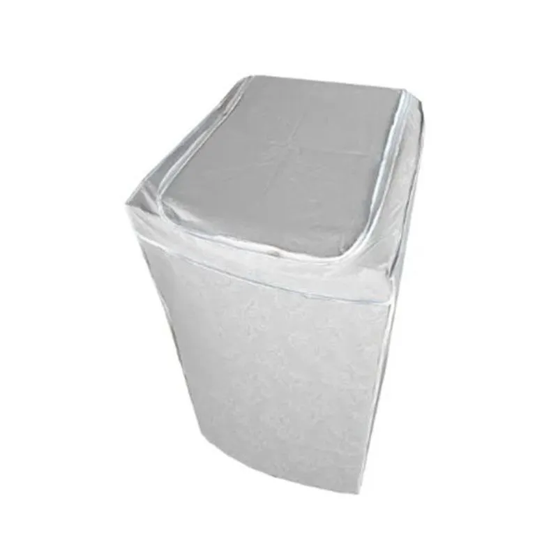 Capa Máquina Lavar Eletrolux 12-13-15kgs Turbo Zíper Branca