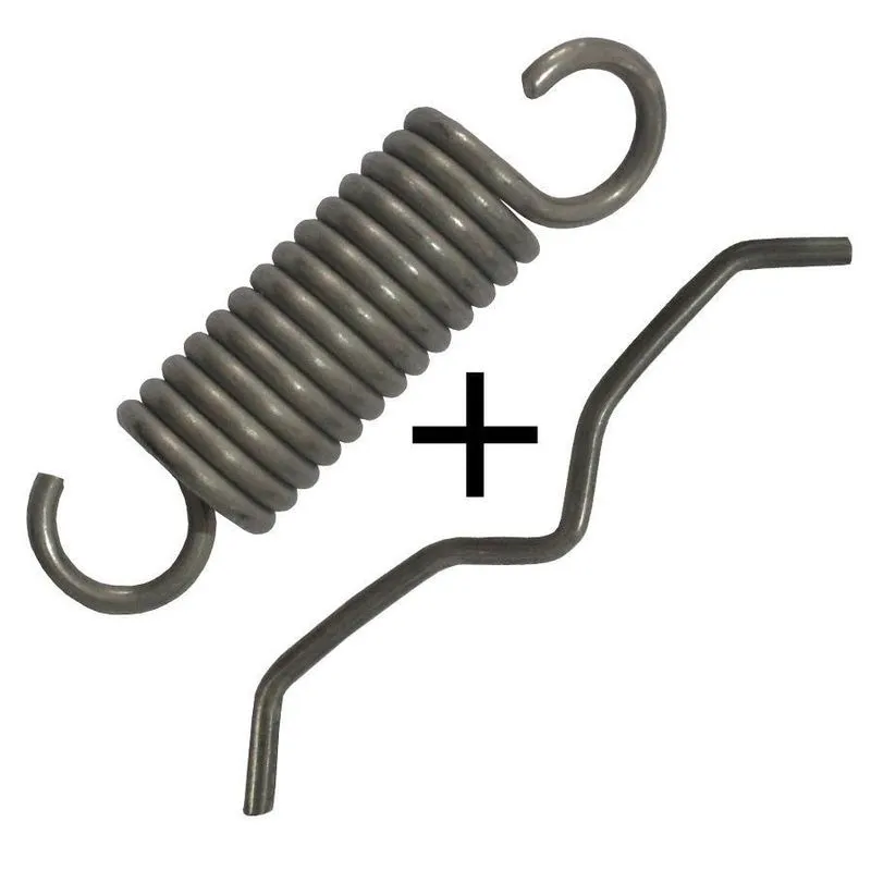 Mola Jump Inox 8 Cm 30 Unidades + 15 Ganchos