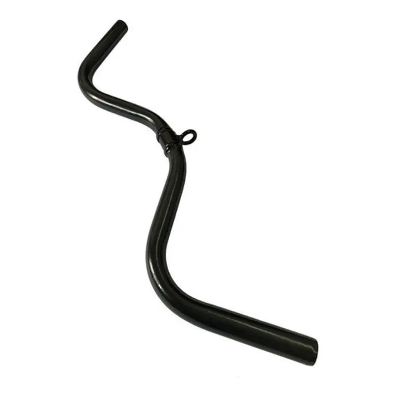 Puxador Barra W Curva Com Giro Academia Biceps Triceps
