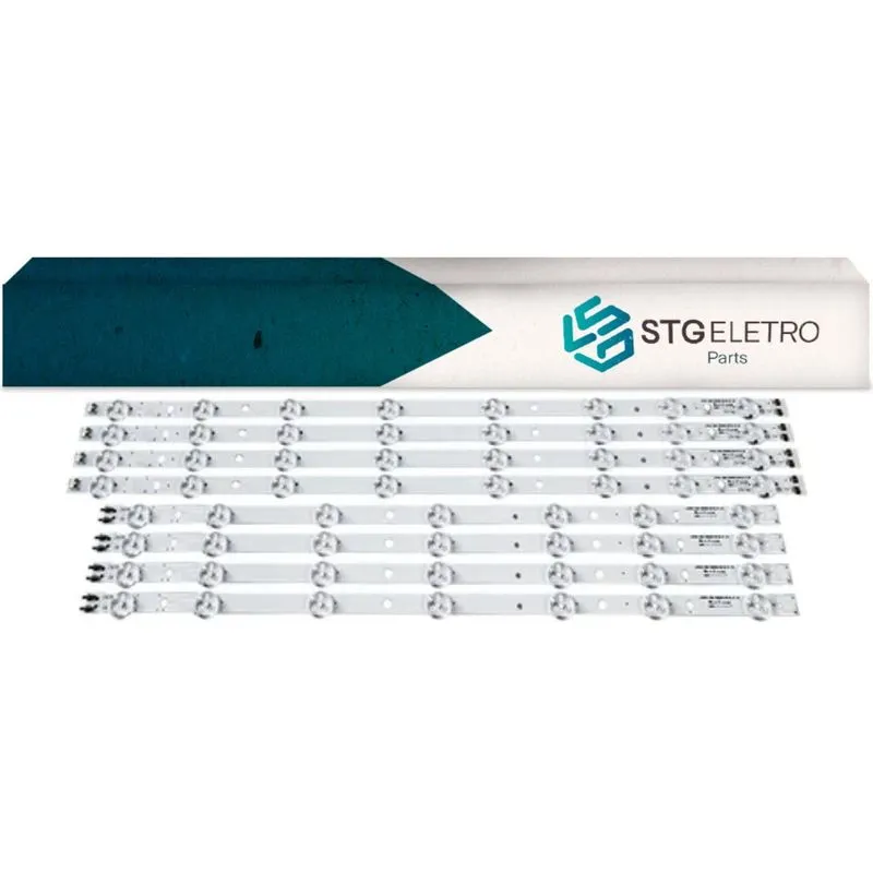 Kit 8 Barras Led Compatível Un50fh5303g Un50h5303 Un50fh5303