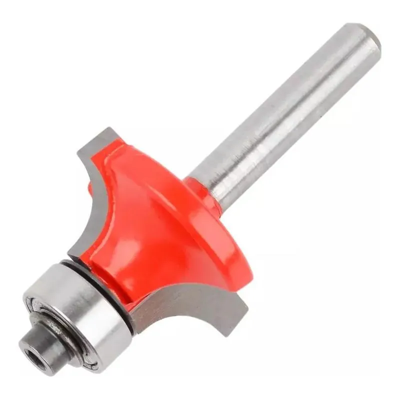 Fresa 22mm Quebra Canto Redondo Raio 6,5mm Tupia Haste 6mm