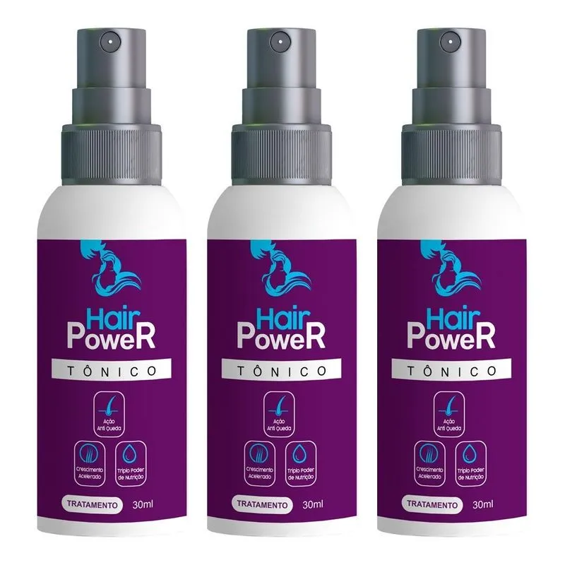 03 Hair Power Tônico 30ml