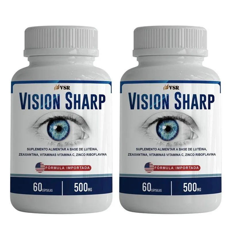 Vision Sharp 120 Capsulas - 2Un