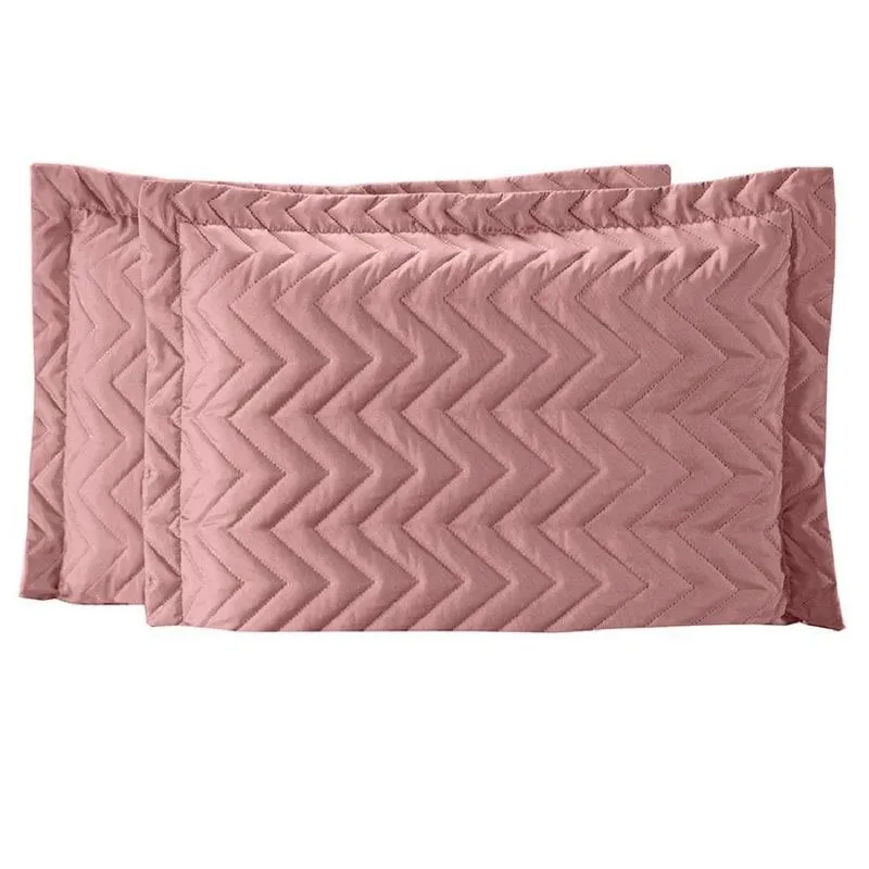 Porta Travesseiro Ultra Matelado 2 Peças - Rosé