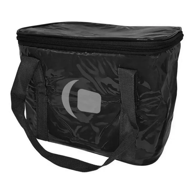 Bolsa Semi Térmica 10 Litros Pvc Preta Bag Freezer