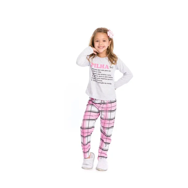 Pijama Família Infantil Filha