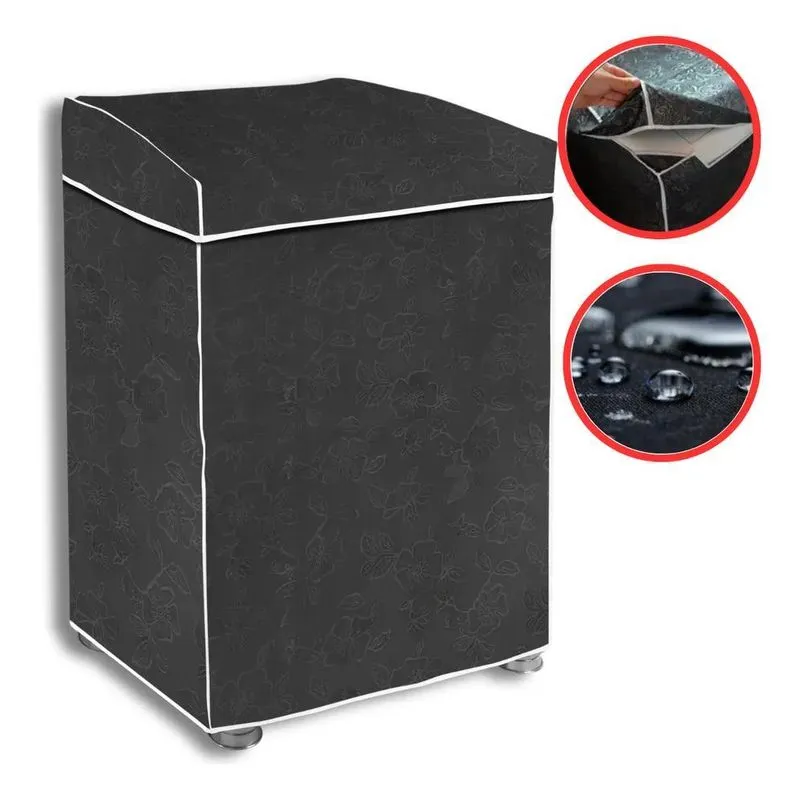 Capa Maquina Lavar Eletrolux Brastemp 12kg A 17kg S/ Zíper C