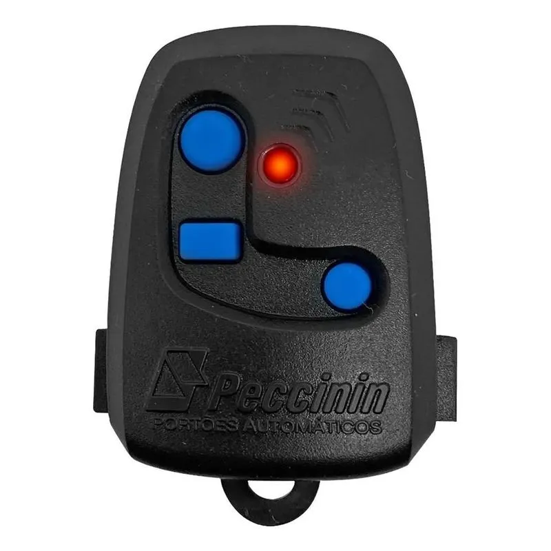Controle Remoto Peccinin 3 Teclas 433,92 Mhz Com Pilha