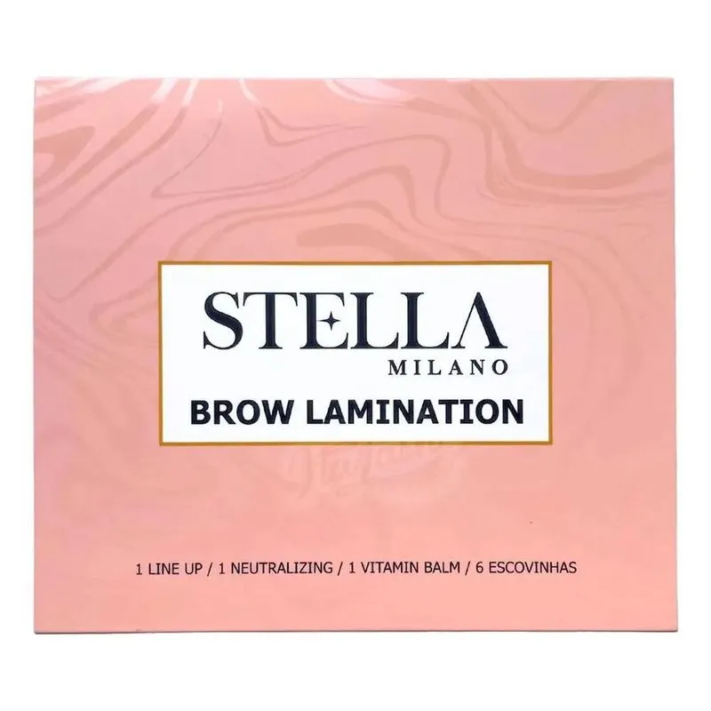 Kit Stella Milano Brow Lamination 3passos -15 G