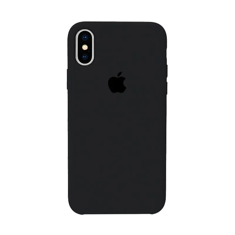 Capinha Iphone Xr Silicone Case Macia Aveludada Top - Preta