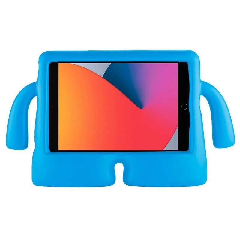 Capa Ipad Mini 3 Case Infantil Macia + Película - Azul Céu