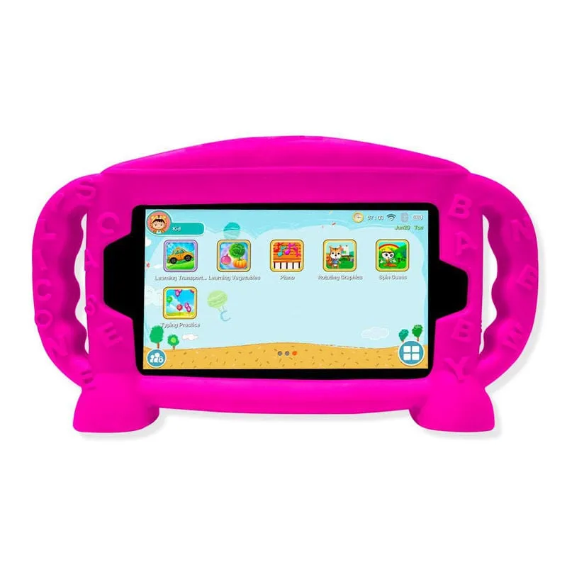 Capa Infantil Tablet Positivo Twist Tab T770 Silicone - Pink
