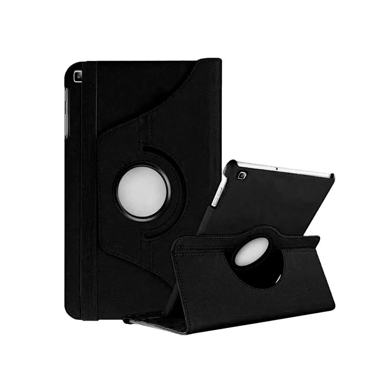Capa Tablet Tab A 8.0 T290 T295 2019 Couro Giratória - Preta