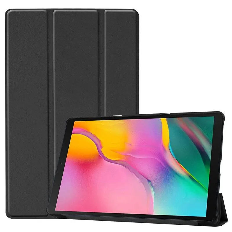 Capa Smart Tablet Tab A7 T500 T505 10.4 + Película - Preta