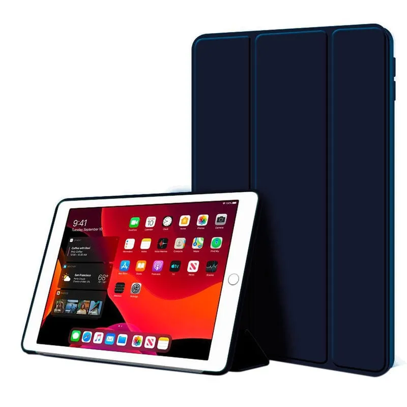 Capa Ipad Air 2013 Case Smart Top + Película - Azul Escuro