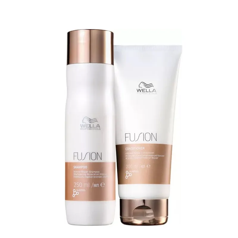 Kit Wella Professionals Fusion Shampoo 250ml e Condicionador 200ml