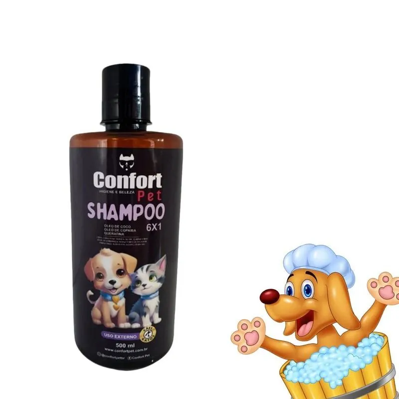 Shampoo Pet 500ml - Hidratação E Brilho