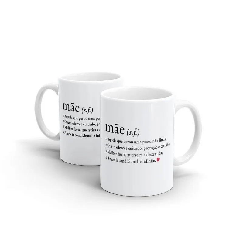 Caneca Cerâmica Beek Dia Das Mães Definição Mãe
