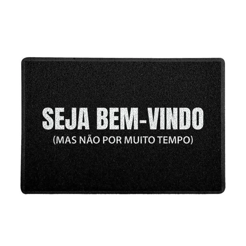 Capacho 60x40cm - Não Por Muito Tempo