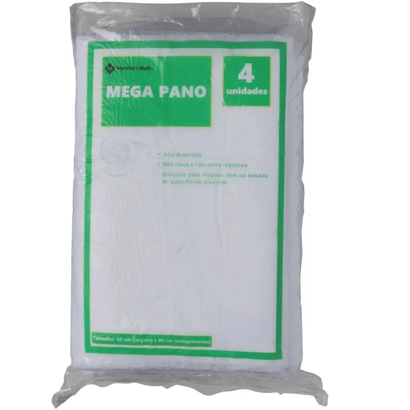 Mega Pano Limpeza Multiuso Microfibra Eletrostática Prático